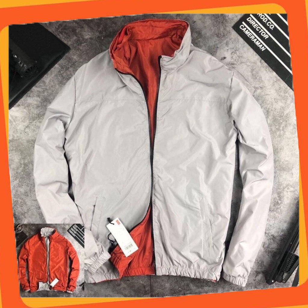 [Freeship - Hàng Auth] Áo Gió 2 Mặt l Áo Khoác Dù dành cho cả Nam và Nữ_45-80kg | BigBuy360 - bigbuy360.vn