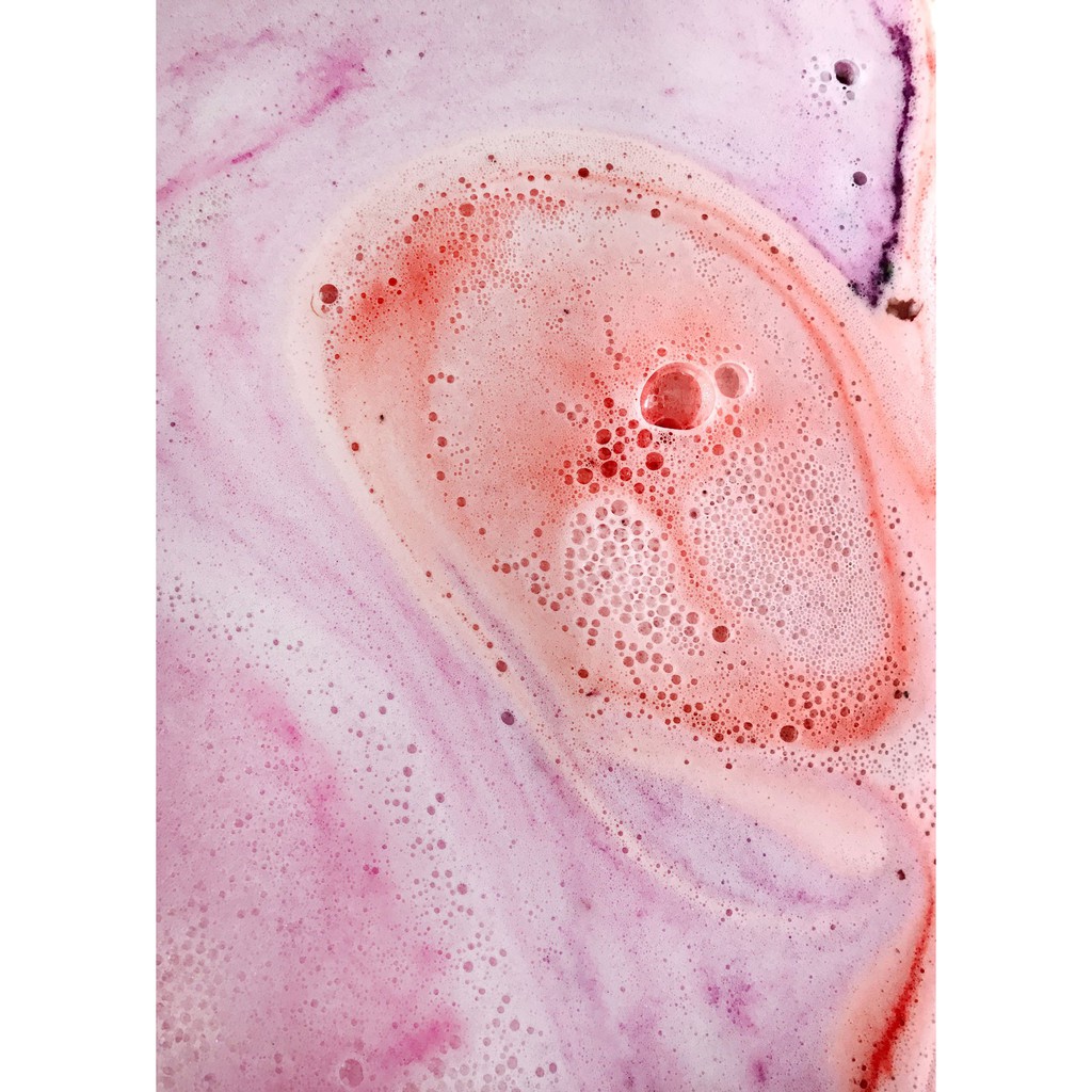 Bath Bomb AOA Bubble Bar - Xà phòng Coconut Milk Lavender