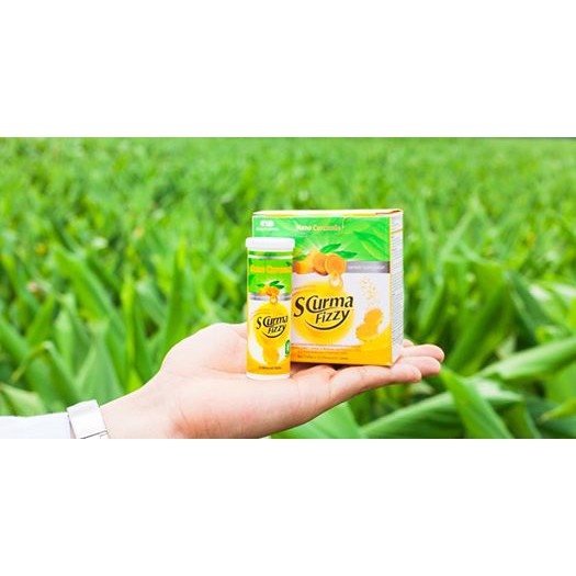 Viên Sủi Hướng Đích SCurma Fizzy chuyên dùng cho viêm loét, trào ngược dạ dày, ức chế vi khuẩn HP
