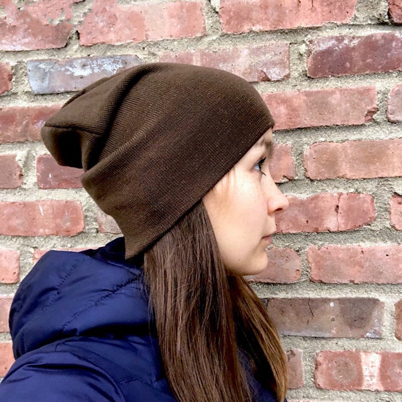 Mũ beanie trùm đầu giữ ấm cho nam và nữ
