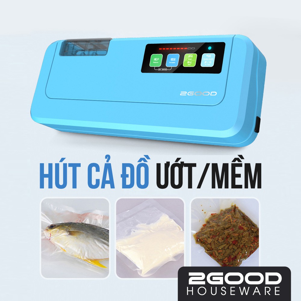 Máy hút chân không 2GOOD P290 (Phiên bản 2019) Không kén túi, CHÍNH HÃNG, BẢO HÀNH 1 NĂM