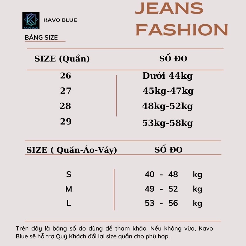 Quần Bò Nữ KAVO BLUE Dáng Boy Co Giãn 4 Chiều Dày Dặn BY920-19