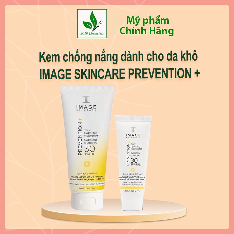 Kem chống nắng dành cho da khô Image Prevention Daily Hydrating Moisturizer SPF 30+