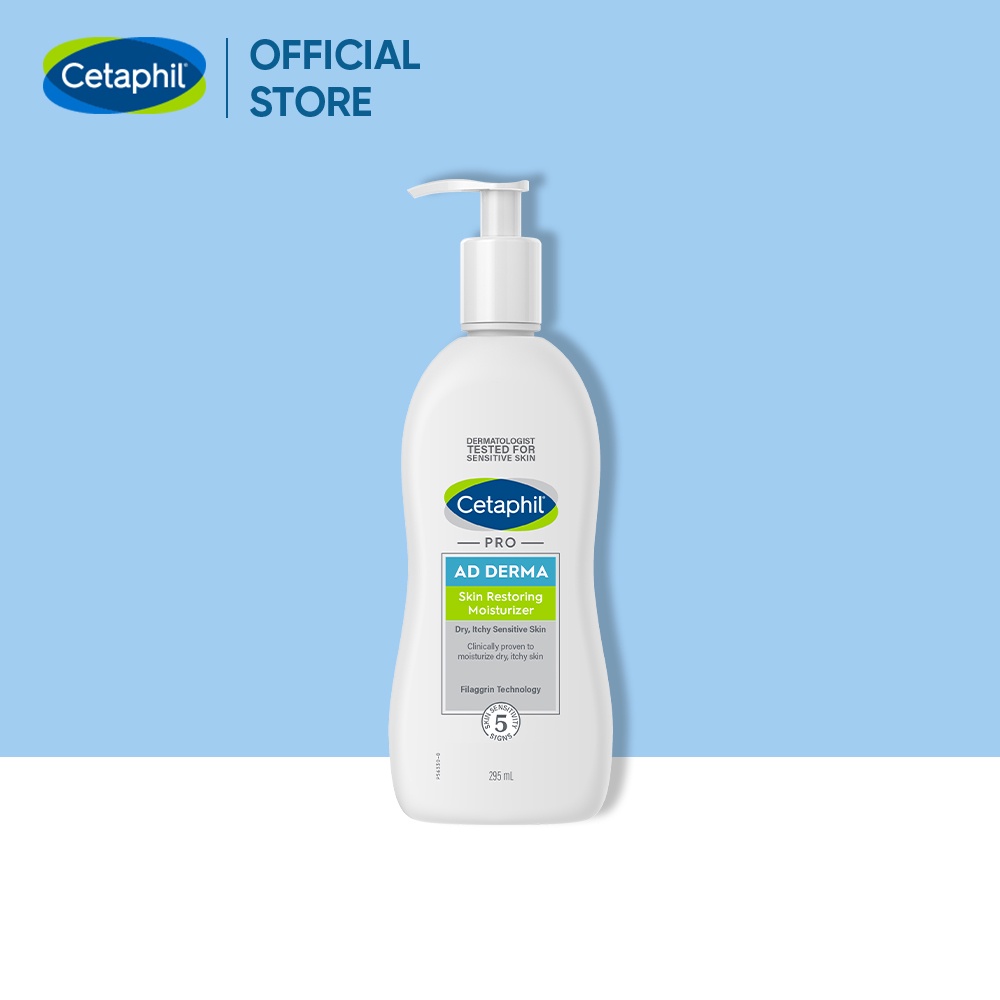 Kem dưỡng ẩm cho da cơ địa Cetaphil Pro AD Moisturizer 295ml