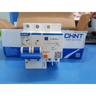 Attomat chống dòng dò (Cầu dao chống giật) Chint NXBLE-63 2P 63A