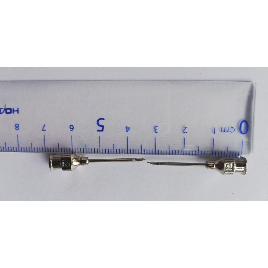 1 vỉ 10 cái Kim tiêm số 12x20 dùng để tiêm gia súc, gia cầm, chó mèo