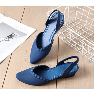 Giầy nhựa dẻo cao 3cm