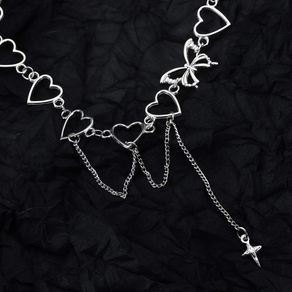 Vòng cổ Mặt Trái Tim Thời Trang Cho Nam Nữ|Vòng cổ Dài Thiết Kế Xinh Xắn Thời Trang