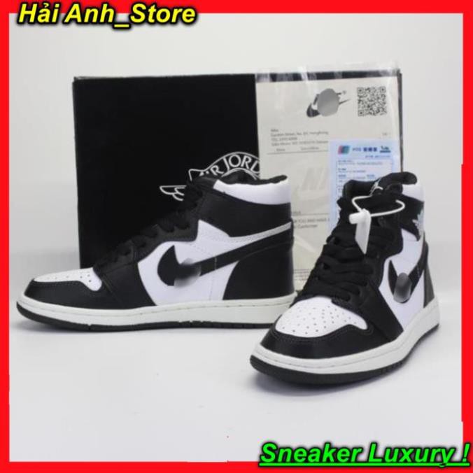 [ XẢ KHO THANH LÝ ] 🔥giày thể thao sneaker 🔥Air Jordan panda JD cao đen trắng cao cấp full  box