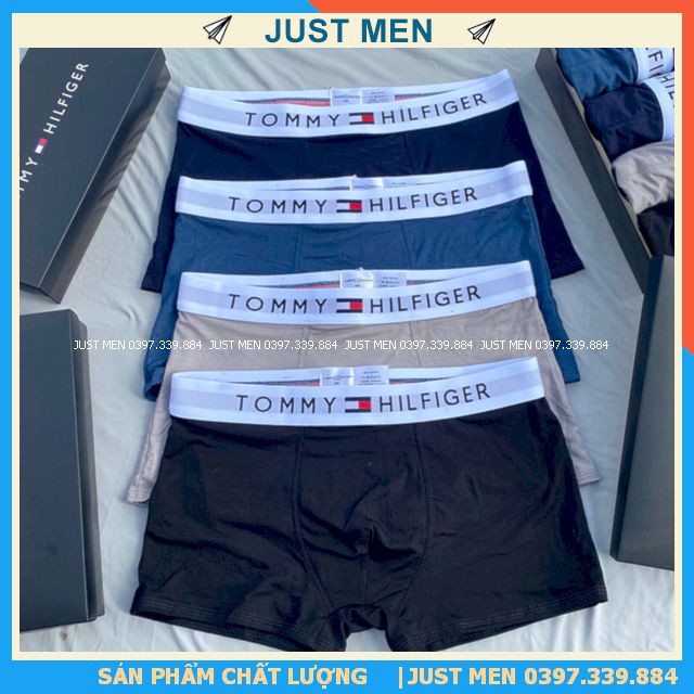 Quần sịp nam đùi cao cấp, quần lót nam chất cotton thấm hút mồ hôi chuẩn đẹp | Justmen
