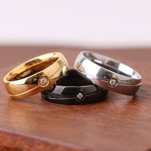 Nhẫn titanium không đen BHN43