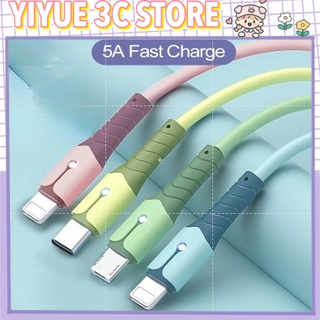 Dây Cáp Sạc Nhanh Và Truyền Dữ Liệu Dài 1M Bằng Silicone