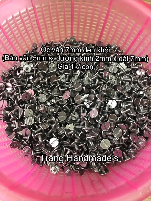 Ốc vặn gắn phụ kiện túi ví