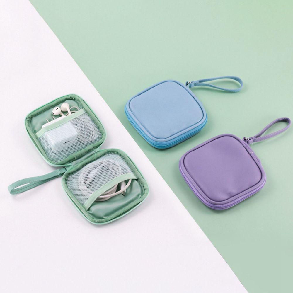 Túi Đựng Tai Nghe / Dây Đeo Cổ Tay Bằng PU Tiện Dụng Cho Nữ