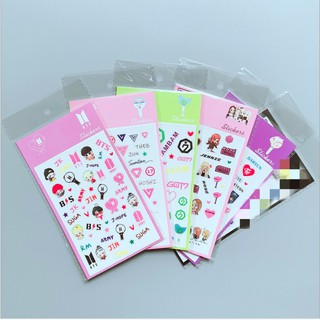 Sticker Kpop mẫu mới