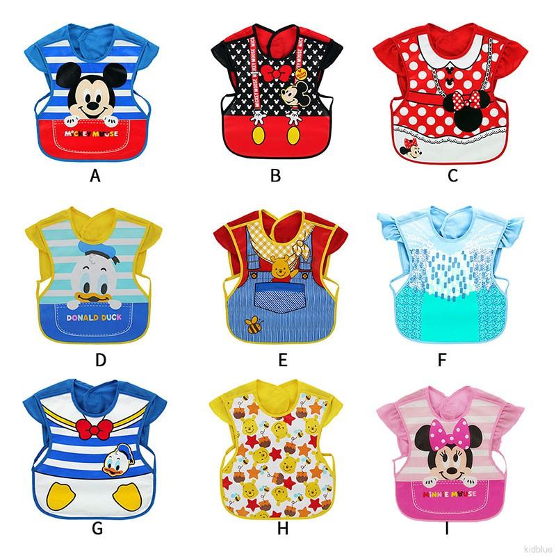 Yếm in hình hoạt hình dễ thương cho bé