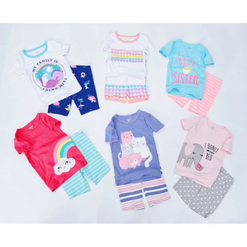 Sét đồ bộ bé gái, bé trai hiệu Carter's xuất dư xịn xò ♥️Size 6m-6Y♥️ Chất cotton 100% VNXK 💓 Kèm quà tặng