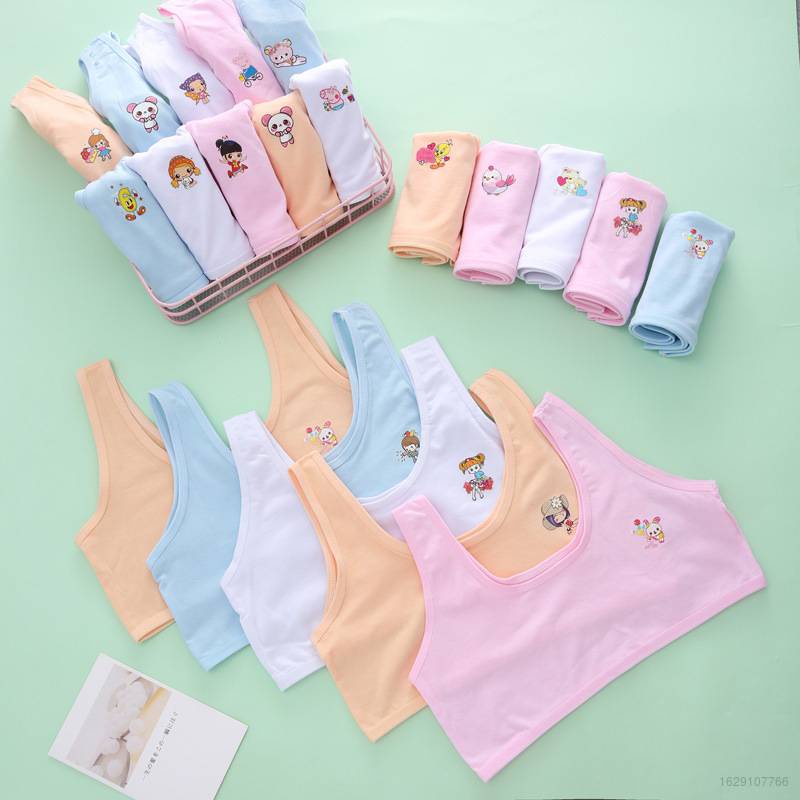 12 13 Tuổi Áo lót vải cotton Cho Bé Gái Từ 9 10 Đến