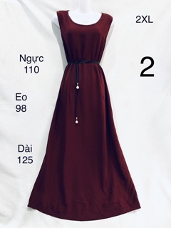 Đầm suông dáng dài không tay [nhiều mẫu]