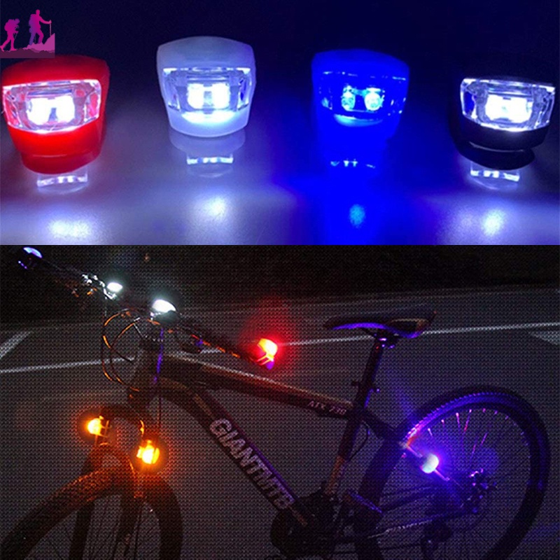 Đèn LED Cảnh Báo An Toàn 50% OFF Cho Xe Đạp Leo Núi 3 Chế Độ