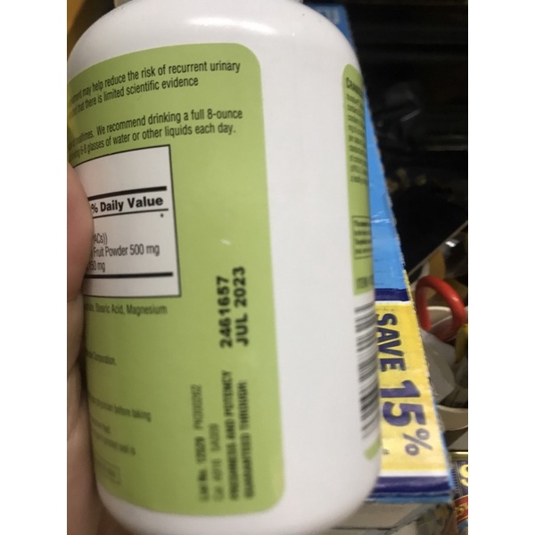 11/2023 TRUNATURE CRANBERRY 650mg Hộp 140 VIÊN UỐNG NGĂN NGỪA VIÊM ĐƯỜNG TIẾT NIỆU VÀ CHỐNG OXY HÓA