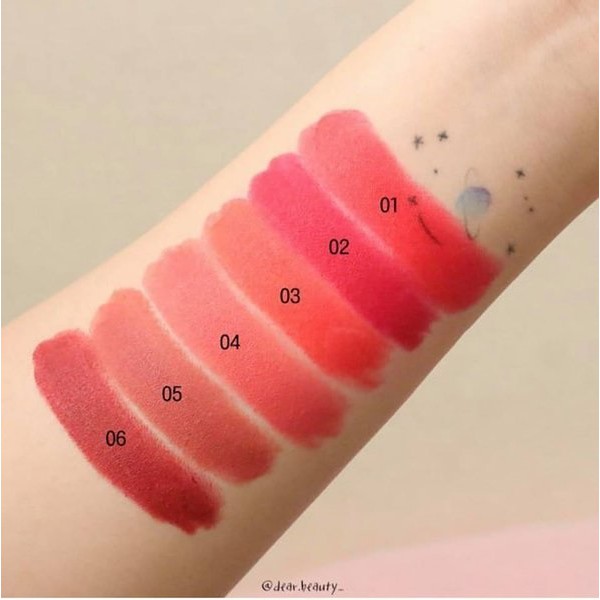 Son thỏi vỏ vàng cao cấp, chất siêu mịn mượt Hàn Quốc G9Skin First V-Fit Lipstick 3.5g