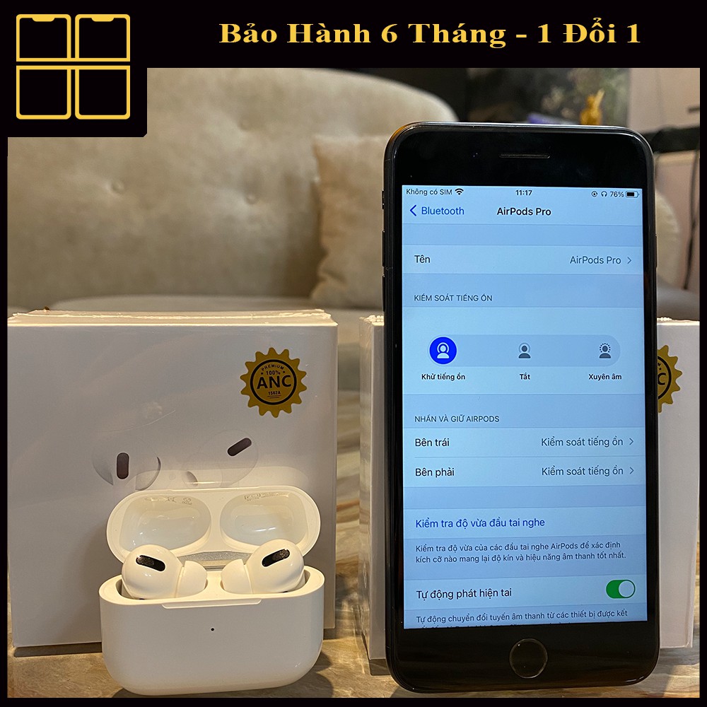 Tai Nghe Không Dây Bluetooth Hổ Vằn Chíp Mới Louda 1562A Chống Ồn Chủ Động ANC 35dB Âm Thanh Không Gian Chương Trình 3A