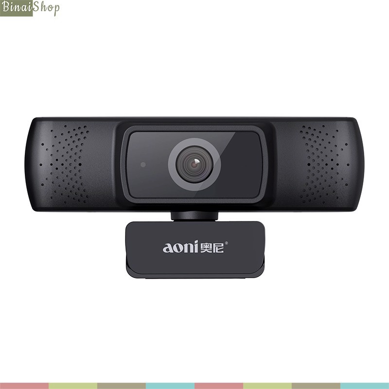 Webcam Họp Trực Tuyến Full HD1080p Góc Rộng 92 Độ, 1080p, Khung Hình 30fps Aoni A31 (Bản mới)