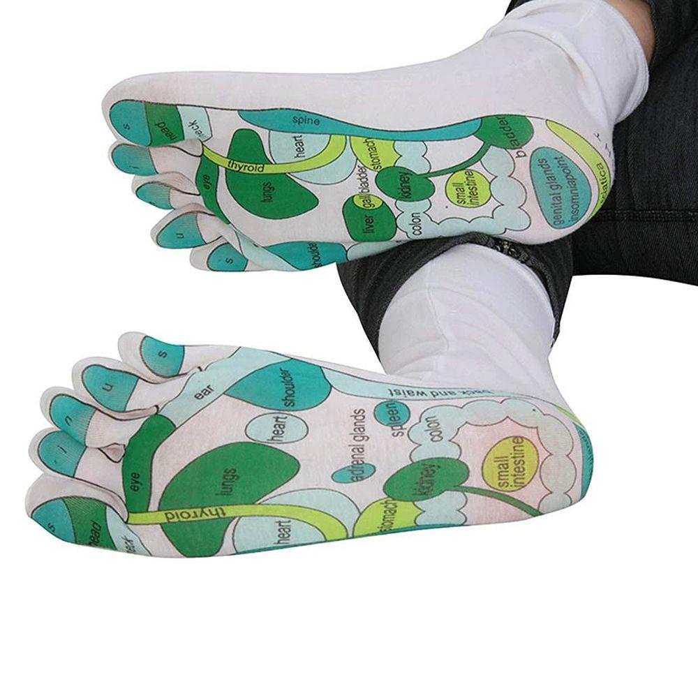 Dwayne Đôi Tất Chân Cotton Trắng Họa Tiết Chữ Tiếng Anh Thoải Mái