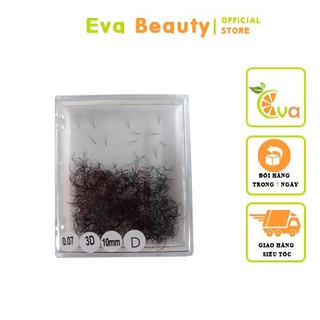 Mi fan 3D cong D / 0.07 đều đẹp hộp  1000_fan - shop Huyền Linh Nail Mi