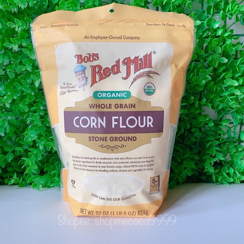 DATE 12/2022 BỘT NGÔ/BỘT BẮP HỮU CƠ BOB'S RED MILL