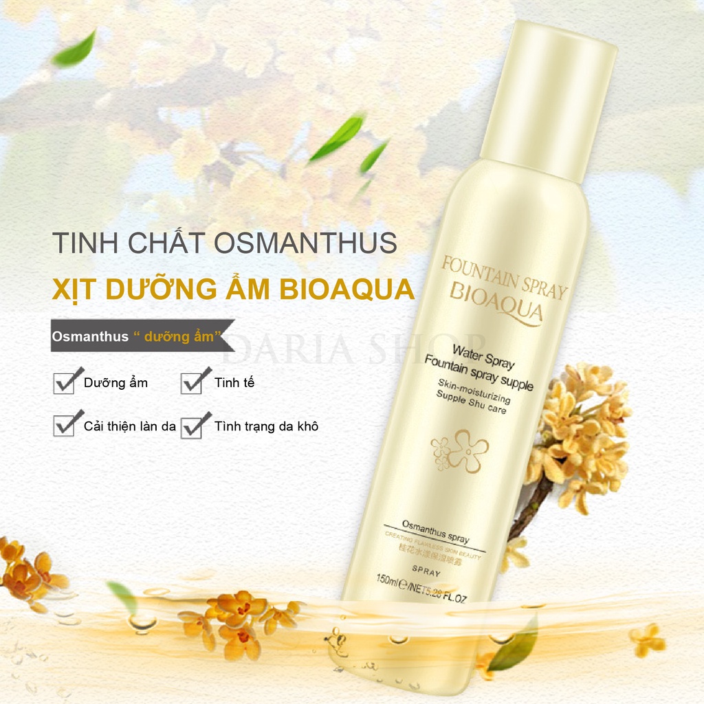 Chai Xịt khoáng dưỡng ẩm Bioaqua 150ml | BigBuy360 - bigbuy360.vn