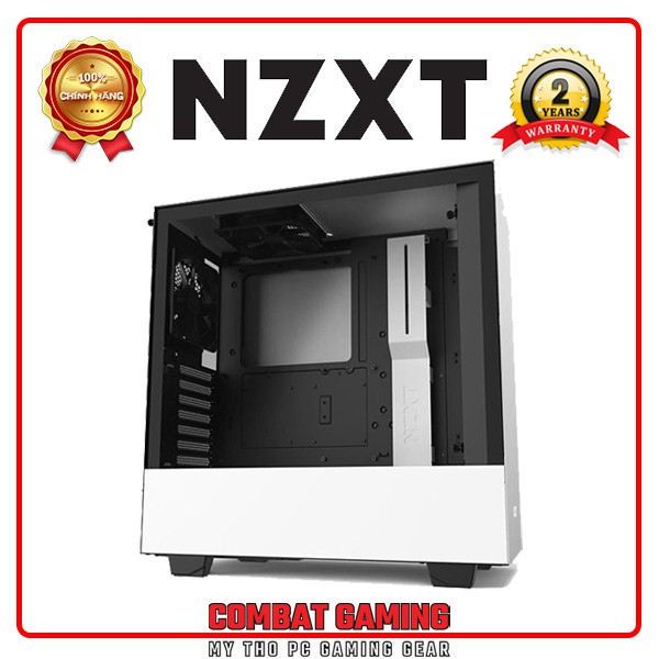 Vỏ CASE NZXT H510 MATTE (Mid Tower/Màu Trắng)