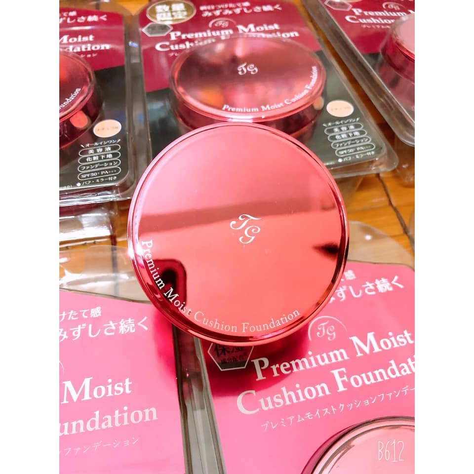 Phấn Nước Premium Cushion Foundation Moist Tiara Girl - Vỏ Hồng ...