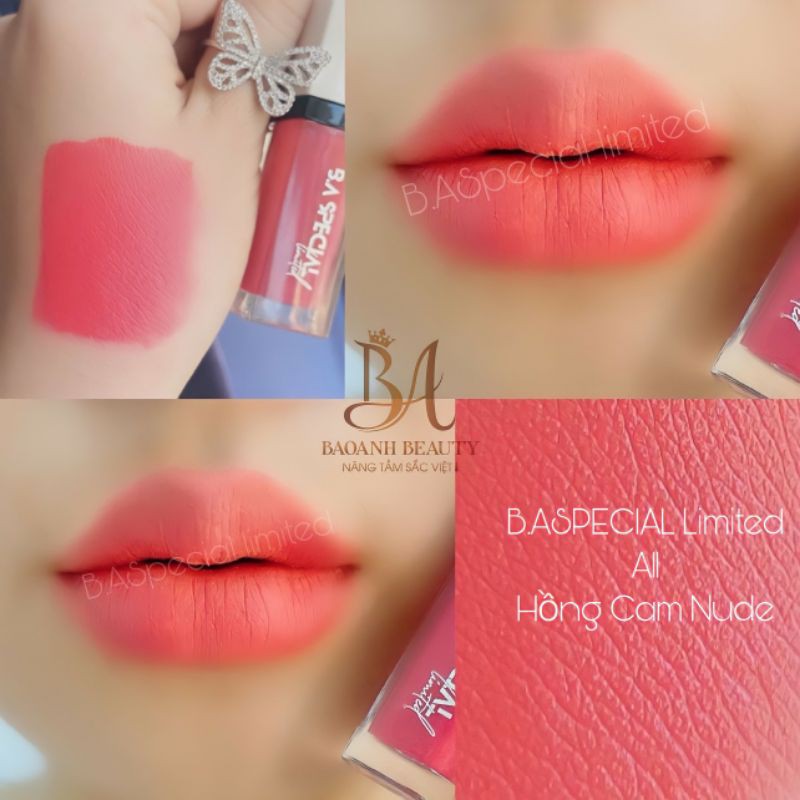 [ A11. Hồng Cam Nude ] Son B.A Special Limited 2021 | BigBuy360 - bigbuy360.vn