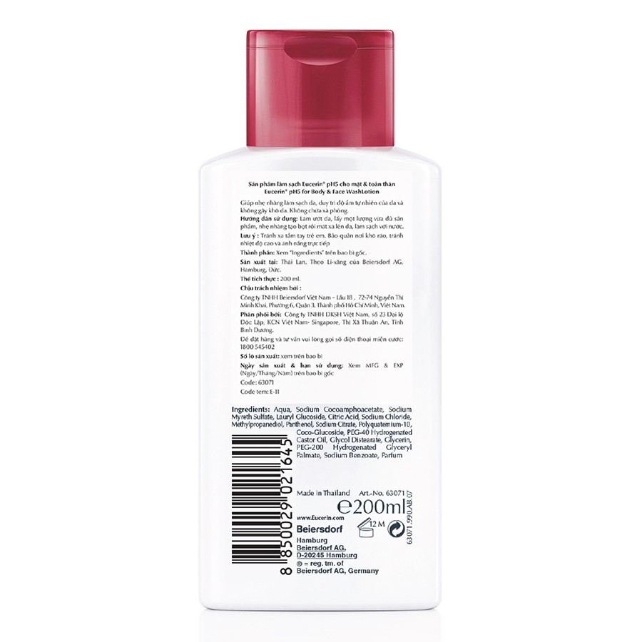 Sữa Dưỡng Thể Eucerin Ultra White + Spotless Body Lotion SPF7 - dưỡng trắng da - 250ml