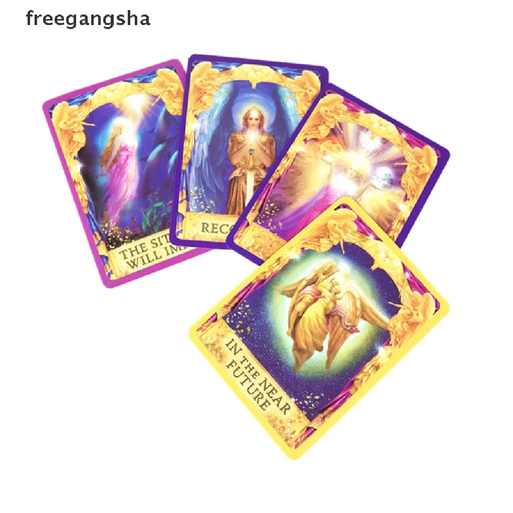 [FREG] Tarot Cards Angel Answers Oracle Cards Board Games English Party Playing Card  FDH