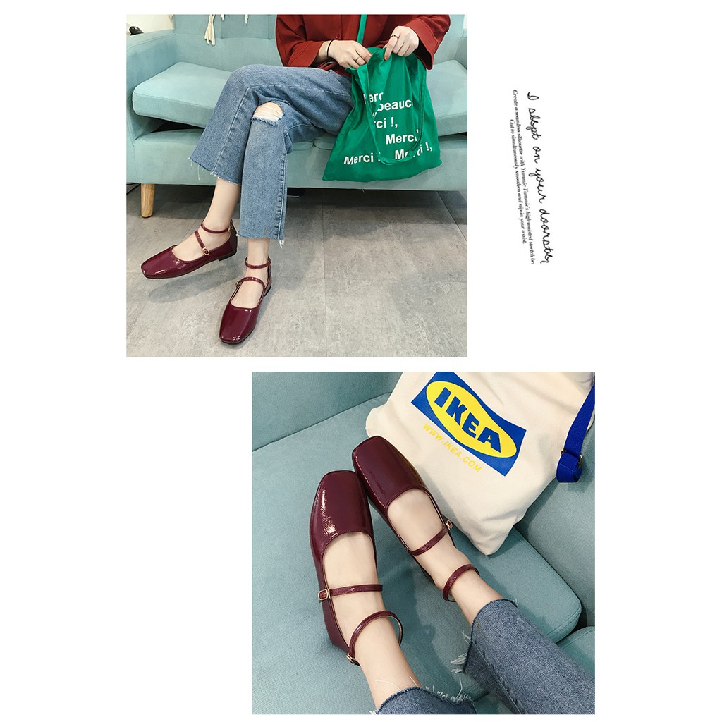 [Order] Mẫu giày Mary Jane đế bằng, phong cách thanh lich, nữ tính | BigBuy360 - bigbuy360.vn