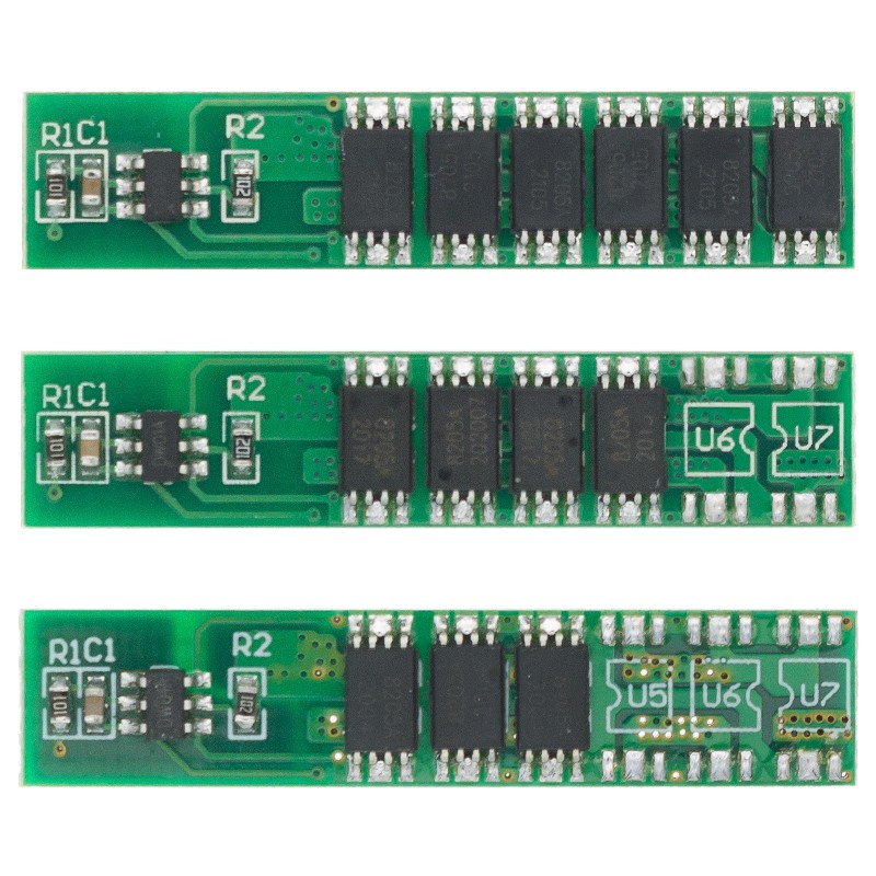 Bảng Mạch Bảo Vệ Pin Lithium 1S 15A 3.7V 3MOS 4MOS 6MOS BMS PCM Cho 18650 Lion