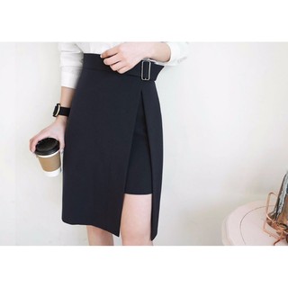 ❣️freeship❣️chân váy sẻ tà khoăn ngắn