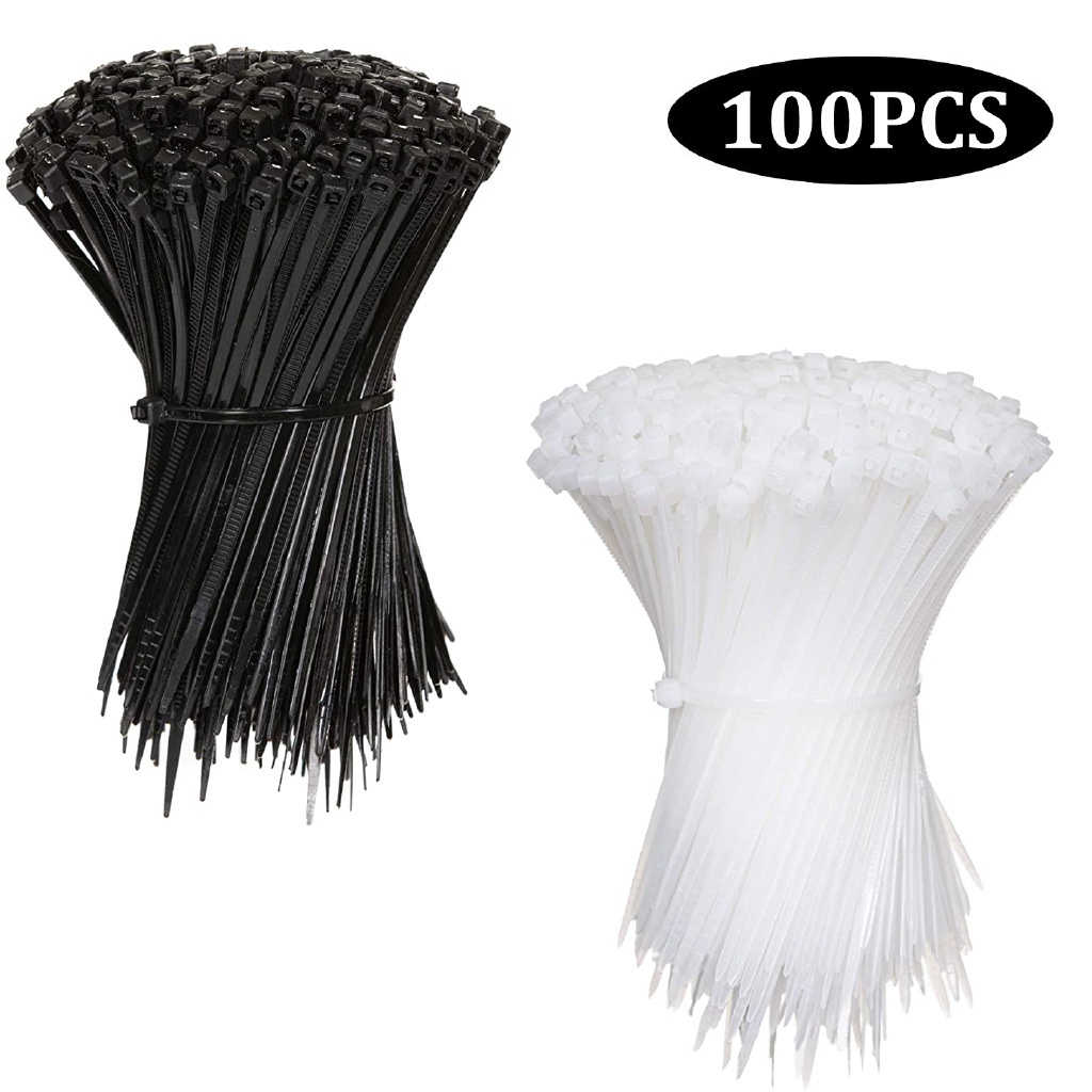 Bộ 100 Dây Nylon Buộc Dây Cáp Chịu Lực Tốt