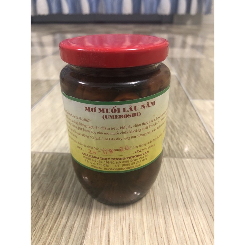 mơ muối lâu năm