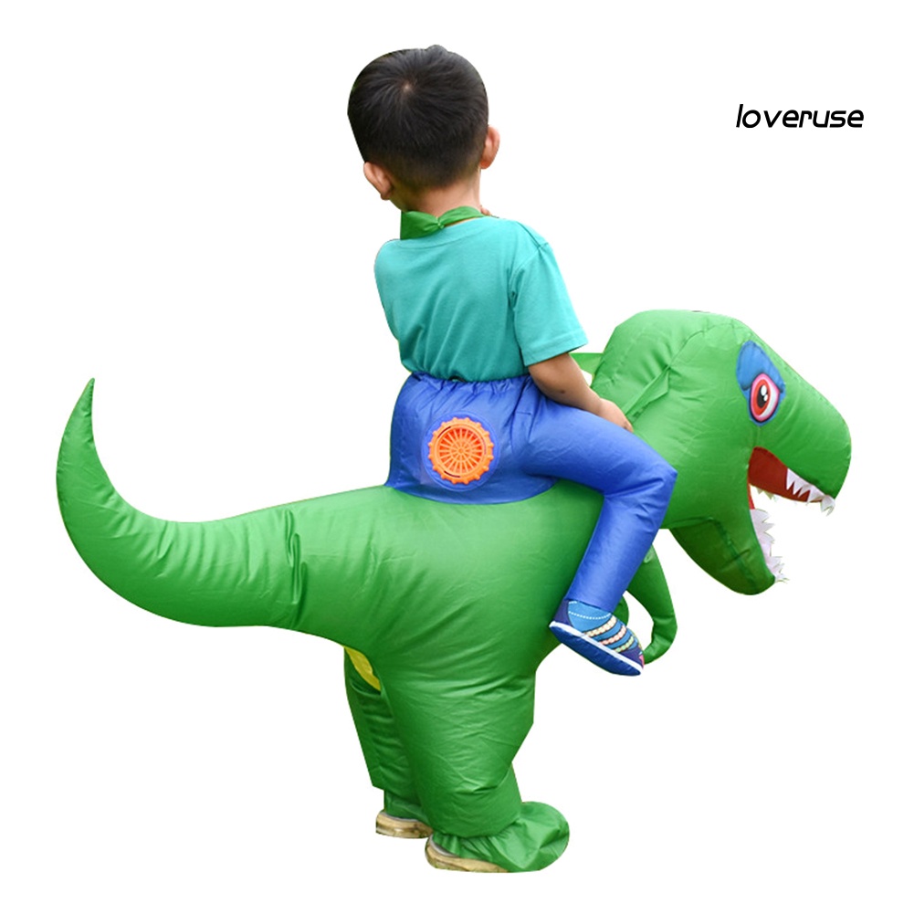 Bộ đồ hóa trang khủng long bơm hơi dành cho trẻ em dịp halloween