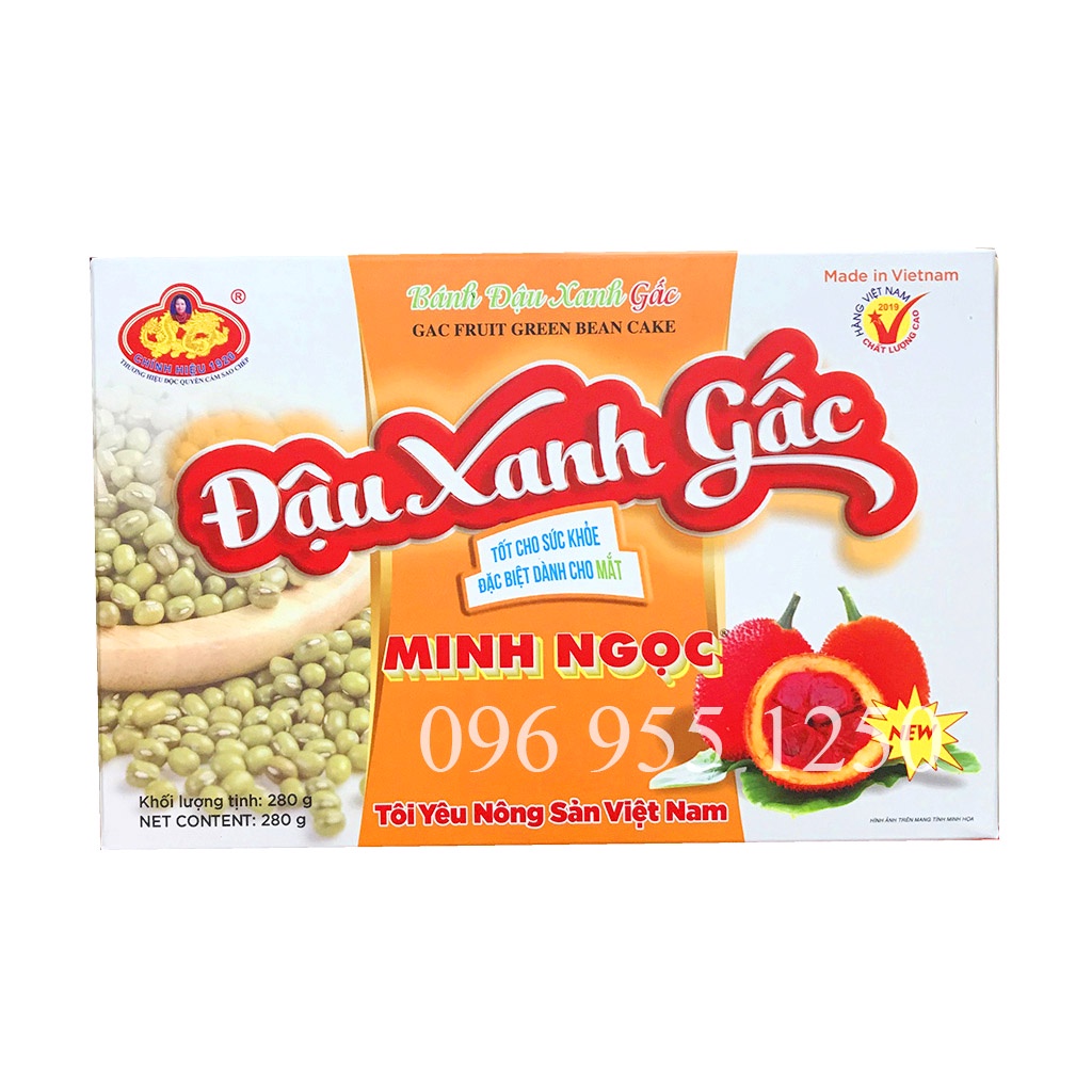 Bánh đậu xanh Minh Ngọc A35 8 vị 300g | BigBuy360 - bigbuy360.vn
