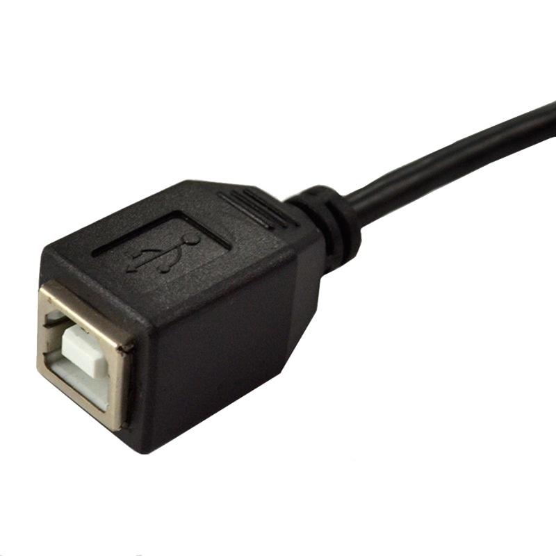 Dây cáp mở rộng Usb 2.0 type-B sang giắc 90 độ lên/xuống/trái
