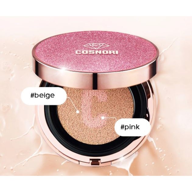 Phấn Nước Che Phủ Hoàn Hảo, Nâng Tông Da Tự Nhiên Cosnori Blossom Tone-Up Cushion SPF50+/PA+++ 14g | BigBuy360 - bigbuy360.vn