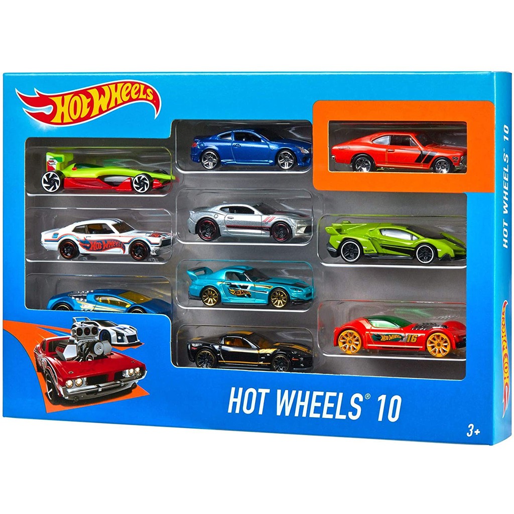 Đồ chơi HOT WHEELS - Bộ 10 siêu xe Hot Wheels - Mã SP 54886