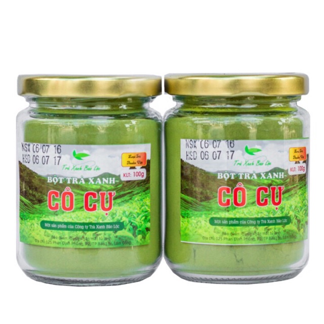 Bột Trà Xanh Cô Cự Loại Thuần Việt 500 G