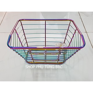 Rổ titan đa năng dùng cho các đời xe WAVE ( Shop uy tín, Giao hàng nhanh, chất lượng, Giá cả cực tốt, Mua ngay)
