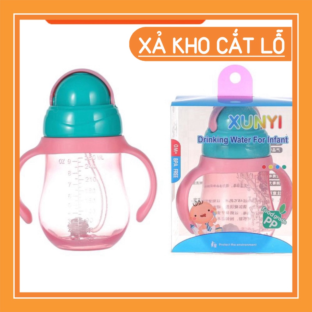 Cốc tập uống chống sặc 260ml VÀ 330ml XUNYI FLASH SALE